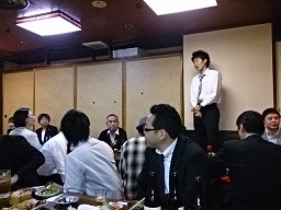 懇親会風景