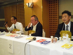 日本酒の試飲・・・飲み過ぎですよ!大原社長