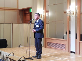 懇親会：理事長挨拶