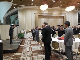浜田副市長による乾杯
