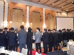 大名刺交換会 圧巻の光景