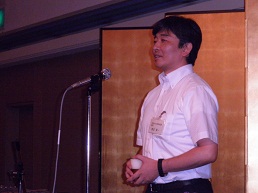 渡辺課長による乾杯