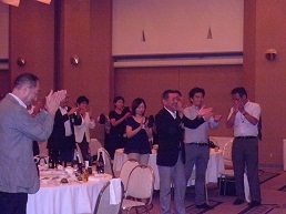盛会のうちにお開きになりました