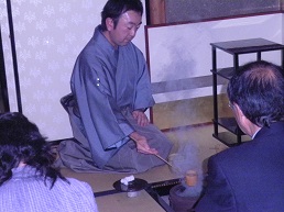 秦委員長のお点前