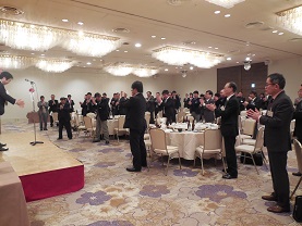 恒例の一本締めでお開きになりました