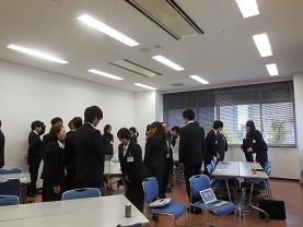 挨拶で研修会スタート